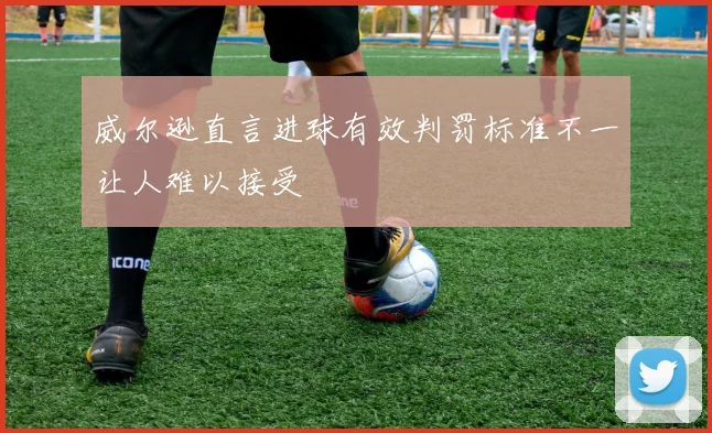 威尔逊直言进球有效判罚标准不一让人难以接受